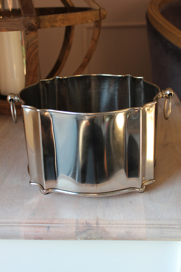 Ambrozja Small, cynowane naczynie, wym. 10.5x17x13cm