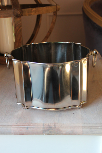 Ambrozja Small, cynowane naczynie, wym. 10.5x17x13cm