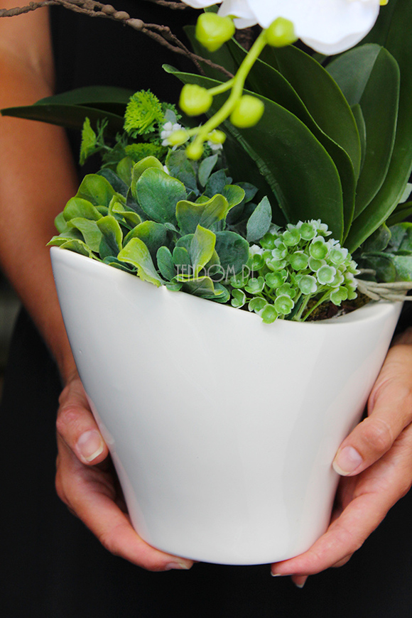 nietuzinkowy storczyk sztuczny Panata, wys.54cm