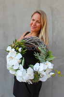 cudowny wianek na drzwi Orchidea, śr.42cm 