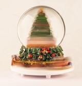 Christmas World, bożonarodzeniowa kula śnieżna pozytywka, wym.18x16.5cm