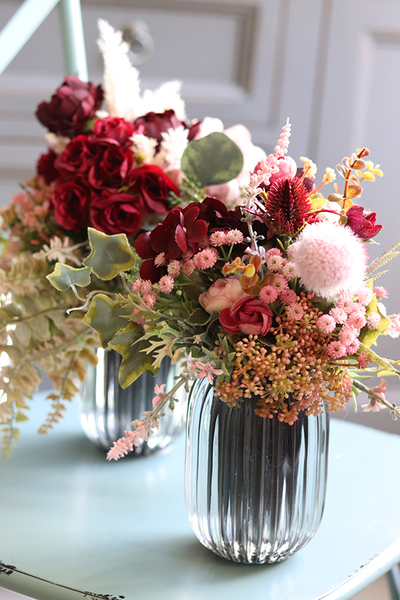 Jasmina, wypożyczenie dekoracji na ślub / wesele / rocznicę, komplet 16el.