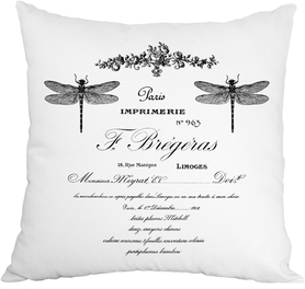 poszewka dekoracyjna biała French 43x43cm
