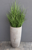 Concrete, wysokiej jakości sztuczna trawa w betonowej donicy, 1 szt. wys.175cm 