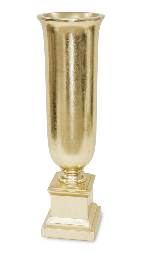 bardzo efektowny złoty puchar / wazon, Atena III, wys. 121cm