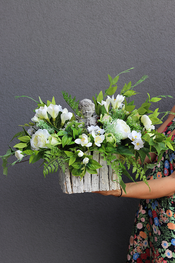 Henomi, dekoracja nagrobna, wym.27x85cm 