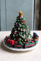 Choinka z Lokomotywą, bożonarodzeniowa karuzela pozytywka