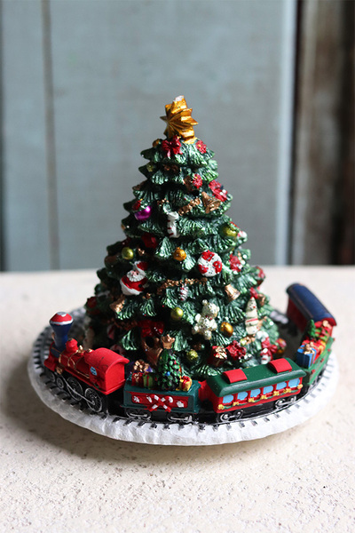 Choinka z Lokomotywą, bożonarodzeniowa karuzela pozytywka