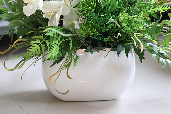 Grenoa Glamour, kompozycja z trawą, wys.87cm