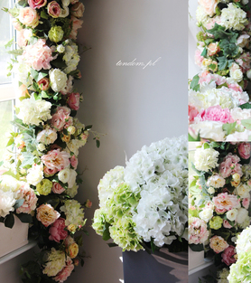 Maria Antonina girlanda dwustronna, dł.100cm 