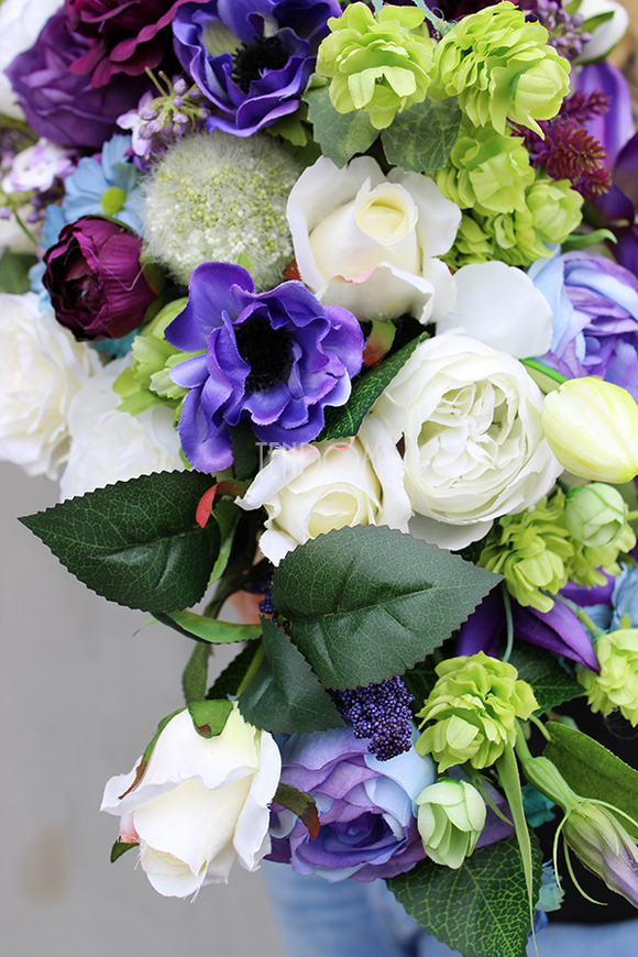 Lambert Exclusive kompozycja kwiatowa / bukiet wys.22cm, szer.67cm 