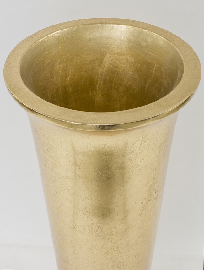 bardzo efektowny złoty puchar / wazon, Atena III, wys. 121cm