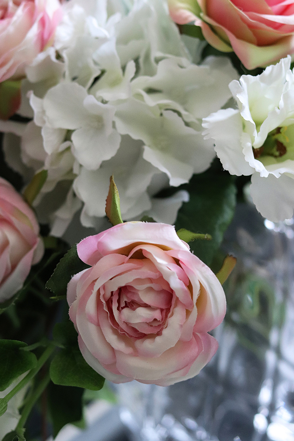 Fenice, atrakcyjna kompozycja kwiatowa do wazonu / bukiet dł.55cm