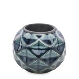 Cornellia Zoriana, ceramiczny świecznik na tealight, wym.8x9x9cm