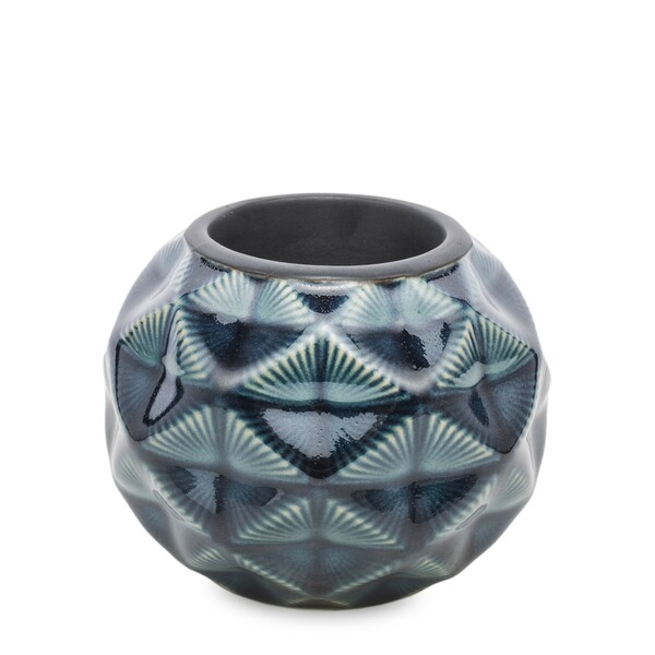 Cornellia Zoriana, ceramiczny świecznik na tealight, wym.8x9x9cm