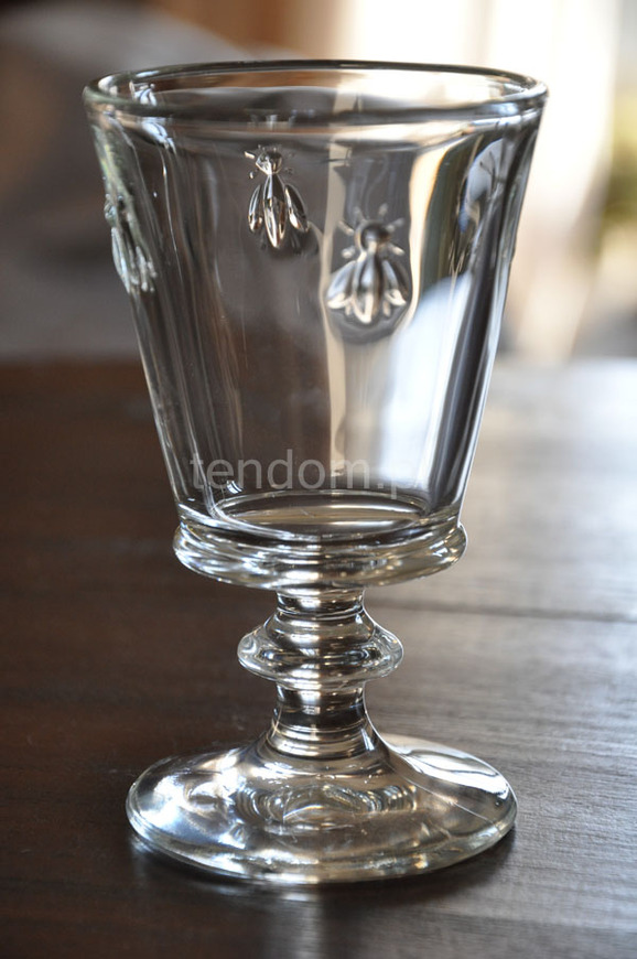 komplet 6-ciu kielichów z motywem pszczoły La Rochere, wys.14cm, poj.240ml