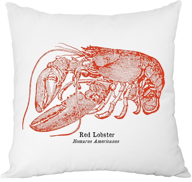 poszewka dekoracyjna Red Lobster, wym.43x43cm