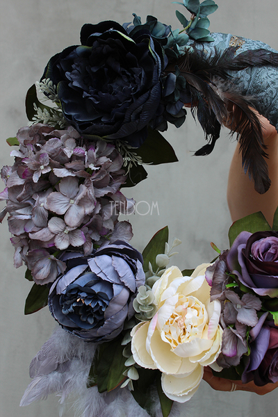 ekskluzywny wieniec / wianek Tendom Premium Adelajda, śr.39cm