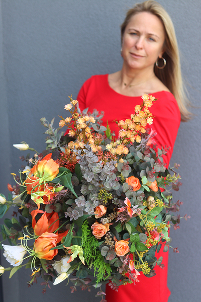 Autumn, efektowna kompozycja, wym.58x56cm