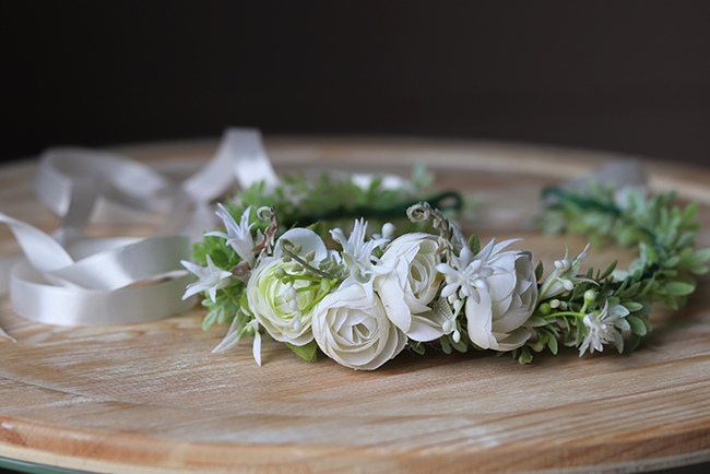 Alissa komunijny wianek na głowę, rozmiar uniwersalny