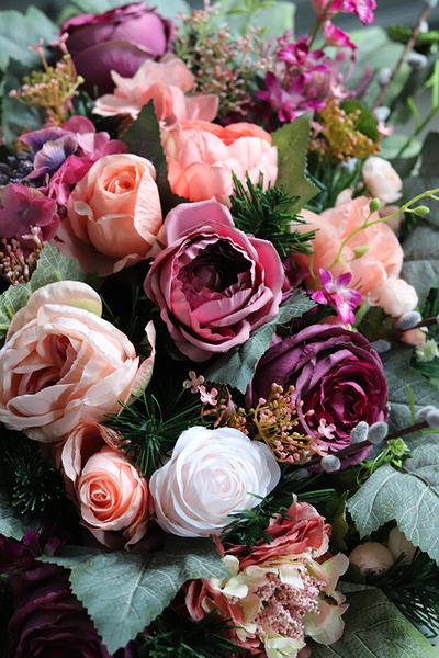 Gerrania, wysokiej jakości kompozycja nagrobna, dł.65cm 