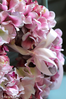 bogaty wianek z hortensji, Teritta, śr.27cm 