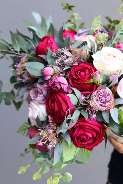 bukiet dekoracja nagrobna Benila, dł.46cm 