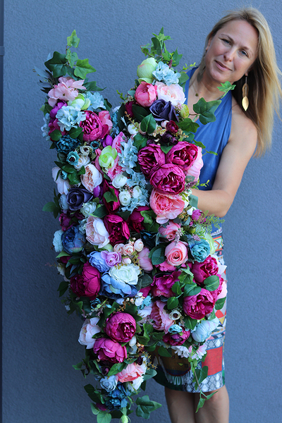 Caryca na Santorini, wypożyczenie dekoracyjnej girlandy, 1 szt. dł.100cm  