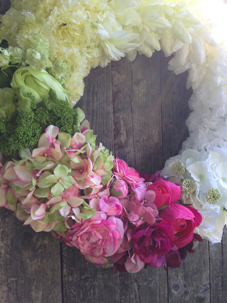 wianek na drzwi Full of Summer, śr.55cm 