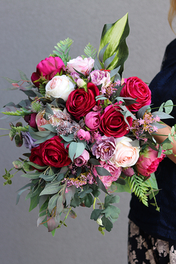 bukiet dekoracja nagrobna Benila, dł.46cm 