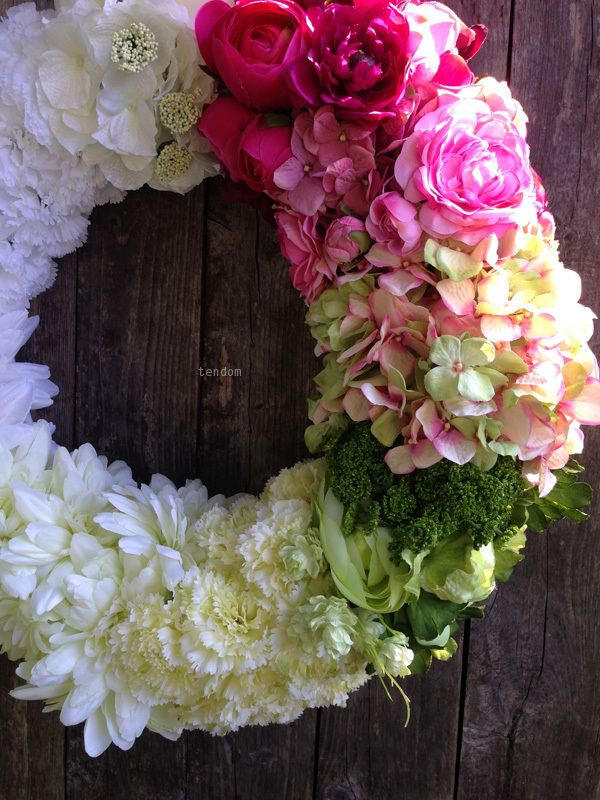 wianek na drzwi Full of Summer, śr.55cm 