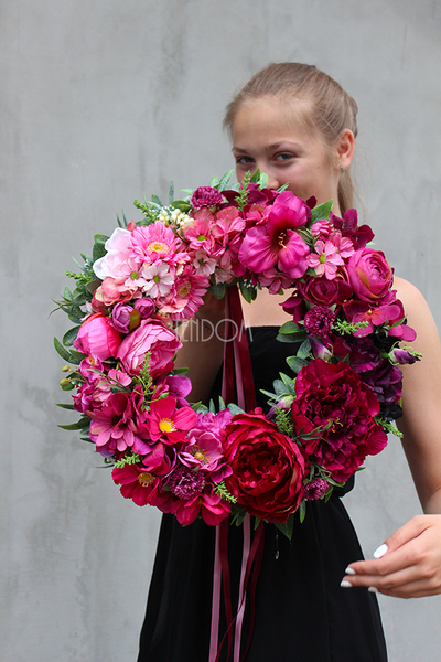 cudowny wianek na drzwi Mystery, śr.40cm 