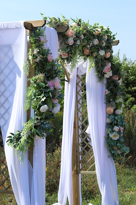 pergola ślubna wypożyczenie