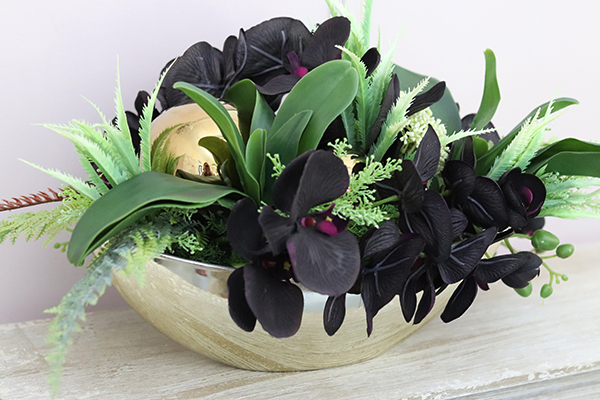 Deko Storczyk Dekoria Black&Gold, wym.30x45cm