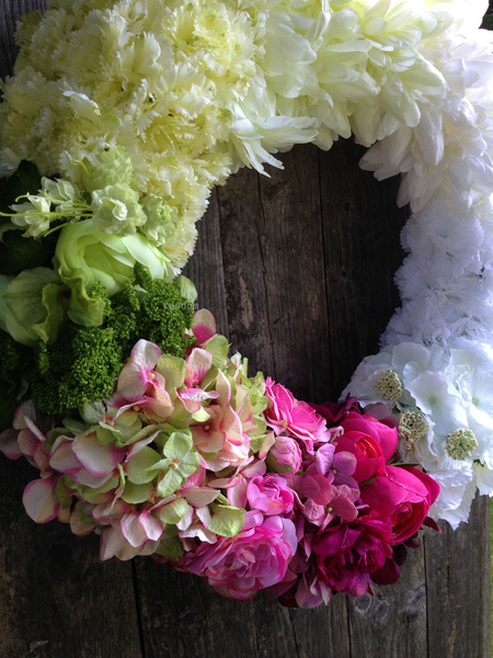 wianek na drzwi Full of Summer, śr.55cm 