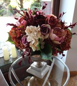 Belle Epoque kompozycja kwiatowa, wys.55 cm