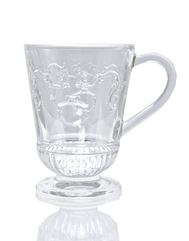 Versailles La Rochere, szklanka z uchem kubek, kpl.6szt, poj.240ml