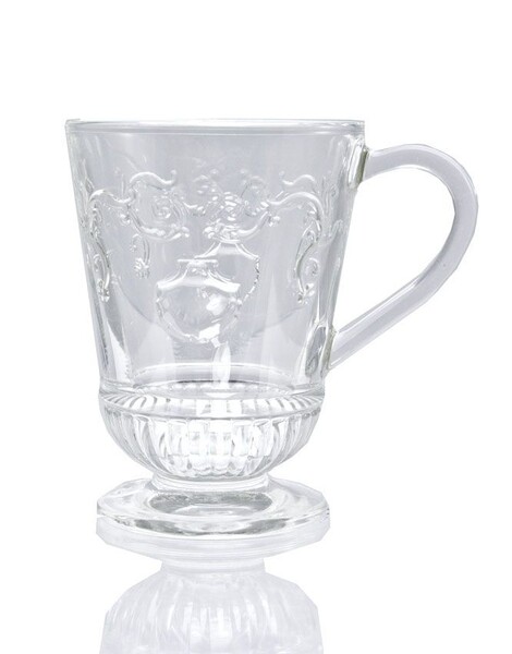 Versailles La Rochere, szklanka z uchem kubek, kpl.6szt, poj.240ml