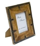 ramka na zdjęcie z drewna mangowego D 10x15cm