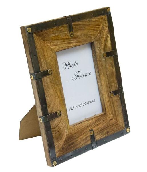 ramka na zdjęcie z drewna mangowego D 10x15cm