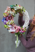 dekoracyjny wianek Luccara, śr 38cm