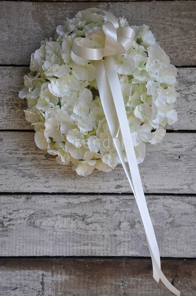 wianek dekoracyjny Hortensja 1, śr.37cm