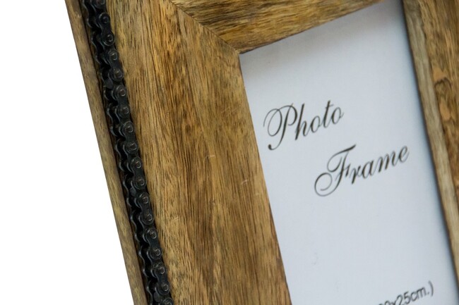 ramka na zdjęcie z drewna mangowego C 10x15cm