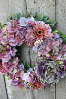 Bogactwo Natury, duży wianek na drzwi, śr.40cm