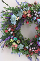 delikatny wiosenny wianek Wichrowe Wzgórza, śr.32cm