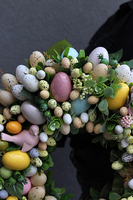 atrakcyjny wielkanocny wianek Pastele, śr.55cm