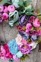 Caryca Katarzyna 7, bardzo duży wianek na drzwi, śr.70cm 