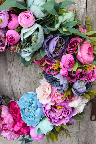 Caryca Katarzyna 7, bardzo duży wianek na drzwi, śr.70cm 