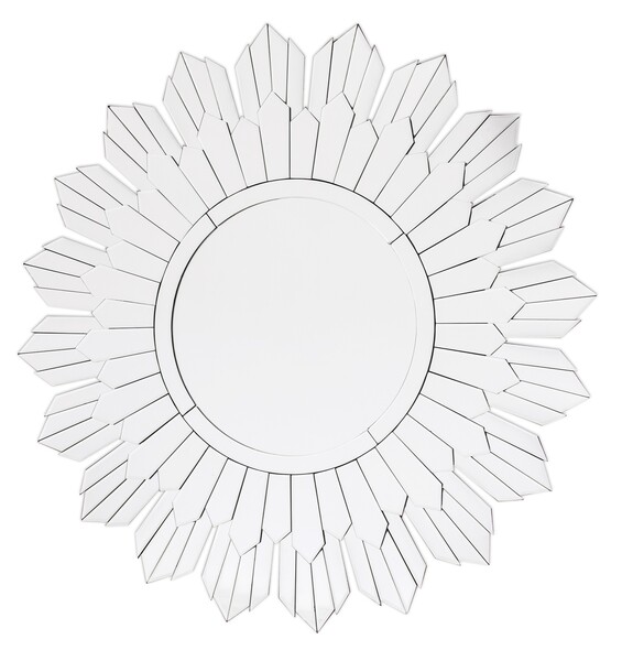 Glamour Sun, stylowe lustro, wym.100x100cm