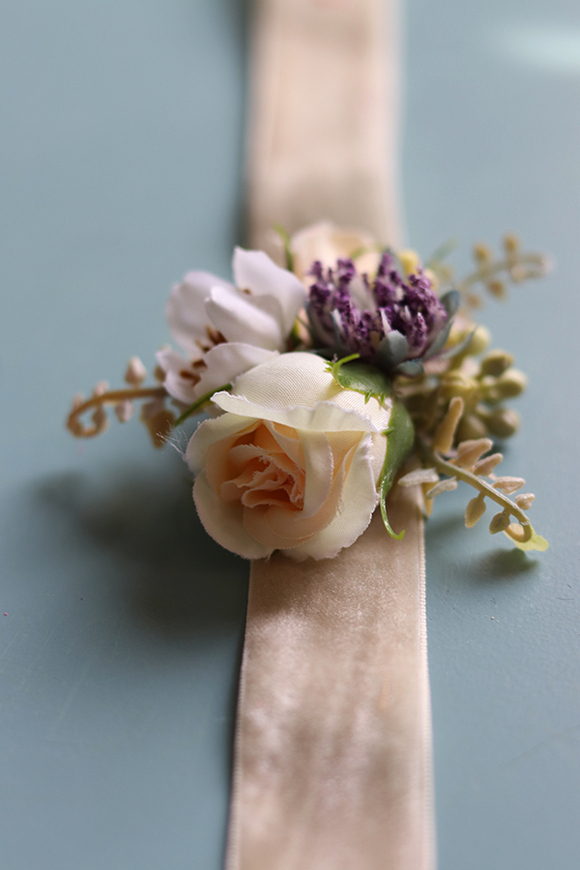 bransoletki na rękę, kpl.2szt. Niech żyje Bal, red&cream, rozmiar uniwersalny